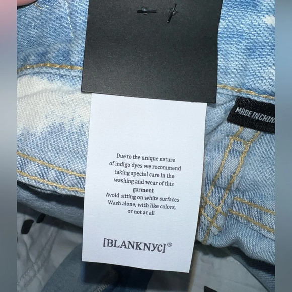 NWT BLANKNYC The Barrow Sunday Funday Denim Shorts - Picture 6 of 9